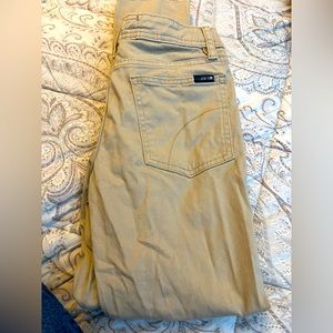 Joes jeans boys tan pants